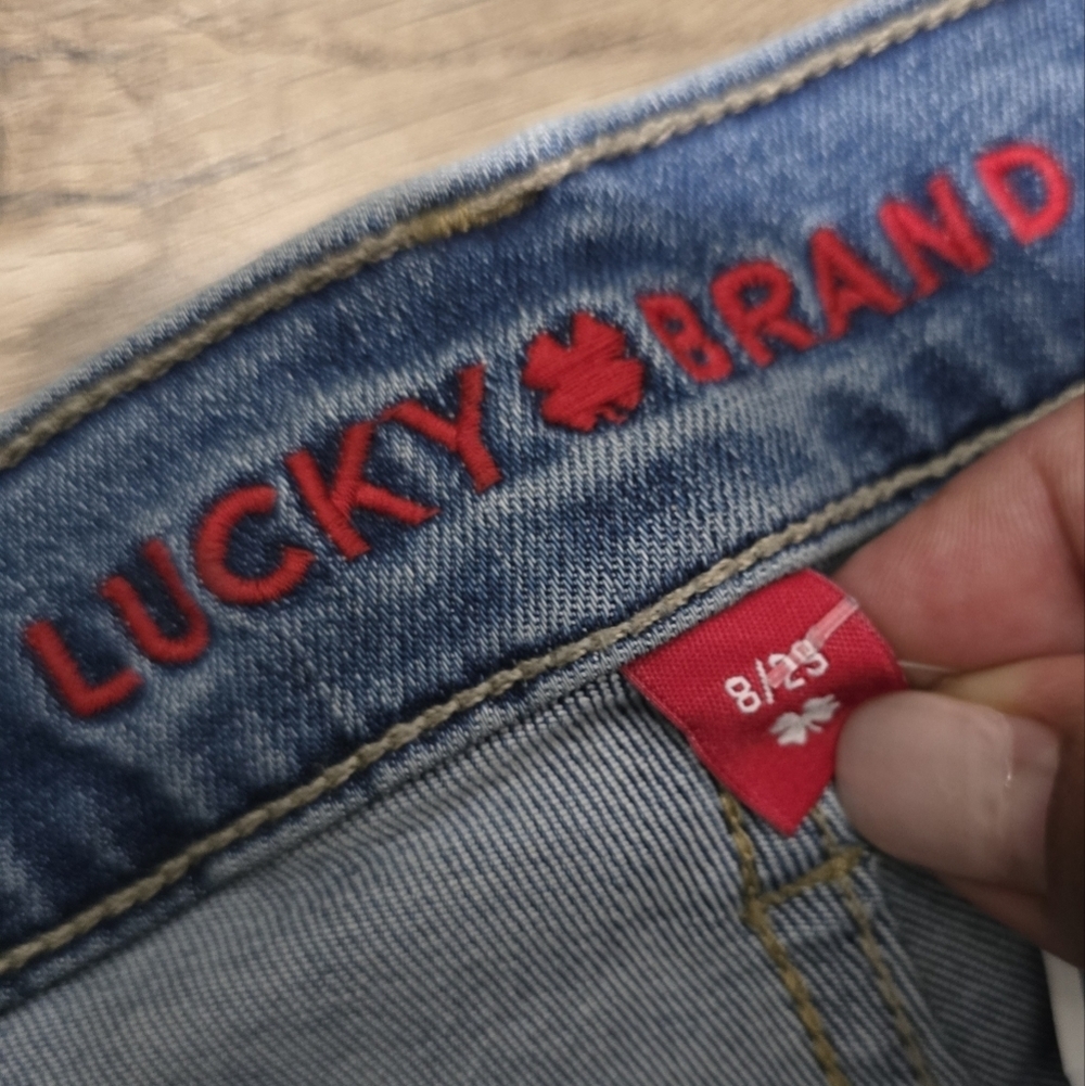 Lucky Brand Blue Ankle Jeans - Picture 7 of 8